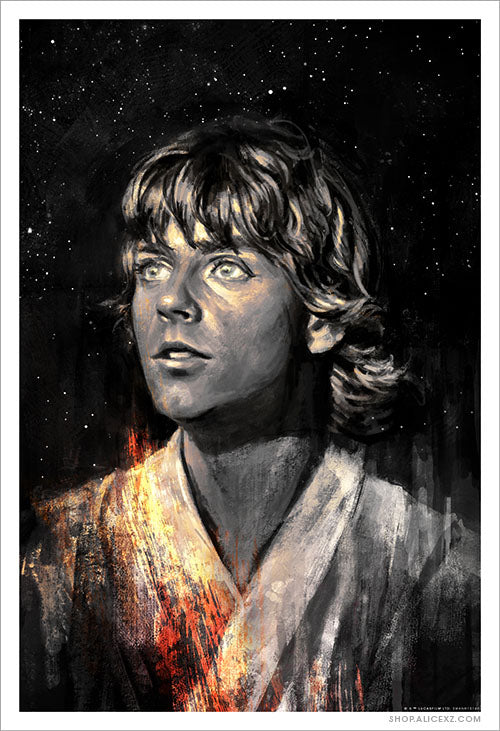 “Luke Skywalker” Print (AP)