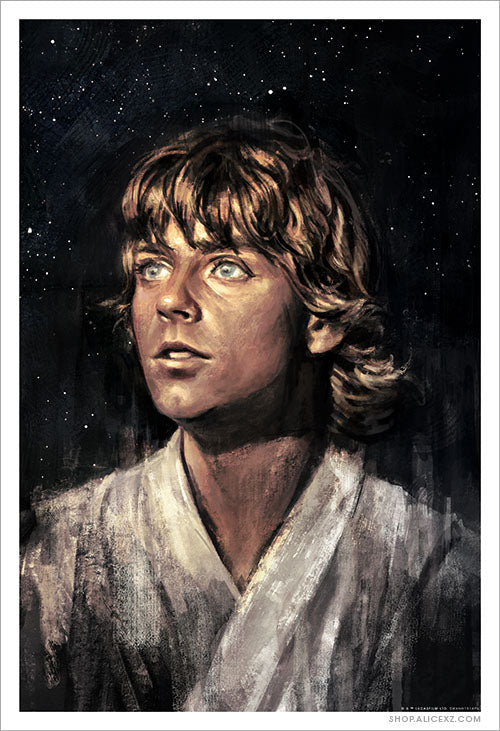 “Luke Skywalker” Print (Variant AP)